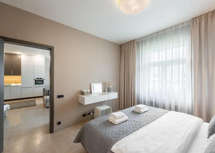 Apartment New Luxury Apt With Ac&parking In The Center Of Prague